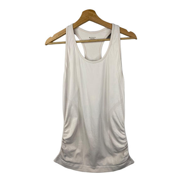 Athleta Tops - Athleta Speedlight Seamless Tank Top Racerback Beige/Cream size Medium